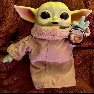 STAR WARS MANDALORIAN THE CHILD BABY YODA 11" TALKING PLUSH Grogu Mattel 2020